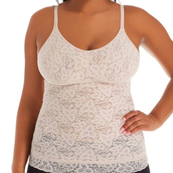 Bali Other - Bali Lace ‘N Smooth Shaping Cami White Size XL